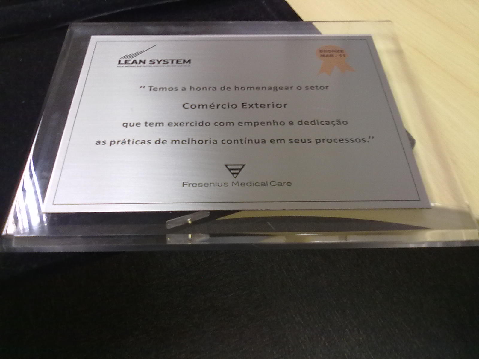 ALP03 - Placa Comemorativa Aluprint com Acrílico 10mm ALP03 - Placa Comemorativa Aluprint com Acrílico 10mm
